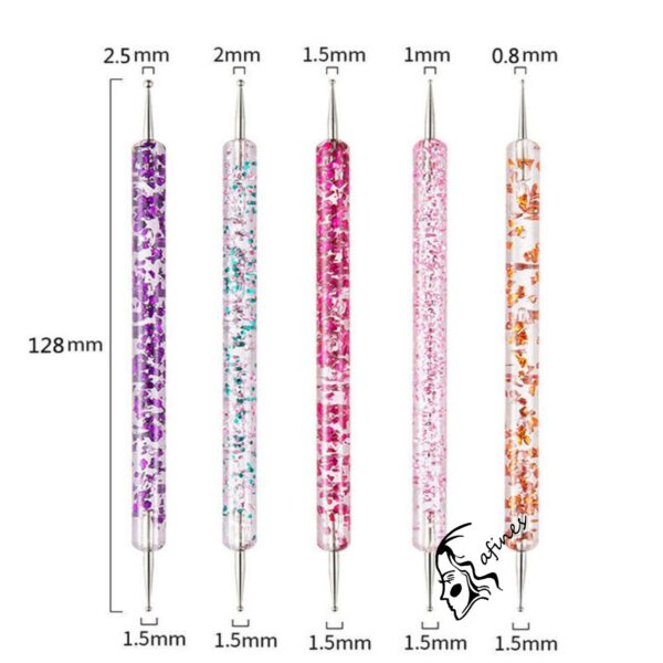 SET DE DOTTING DOBLE(5PC) C/GLITTER AF51249 - Image 2
