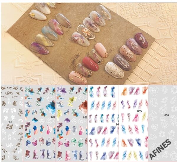 STICKERS P/UÑAS AF51286X
