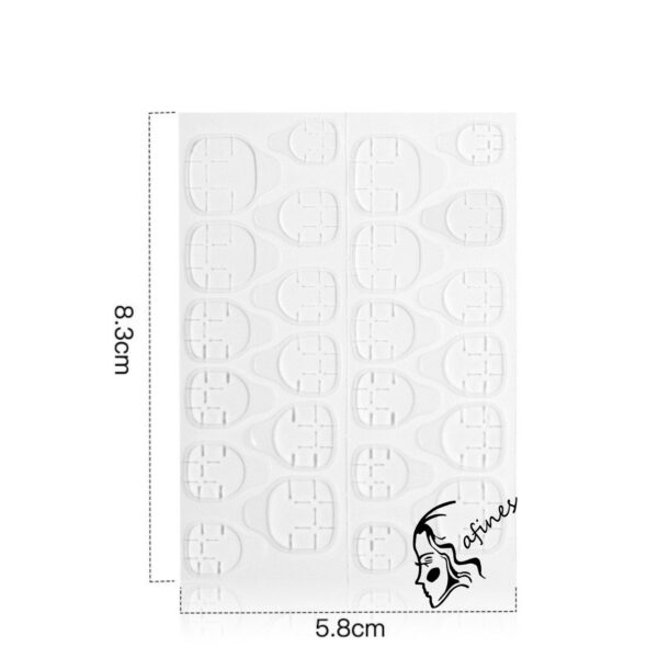 ADHESIVO BIFAZ PARA UÑAS (5 PCS) AF50725 - Image 3
