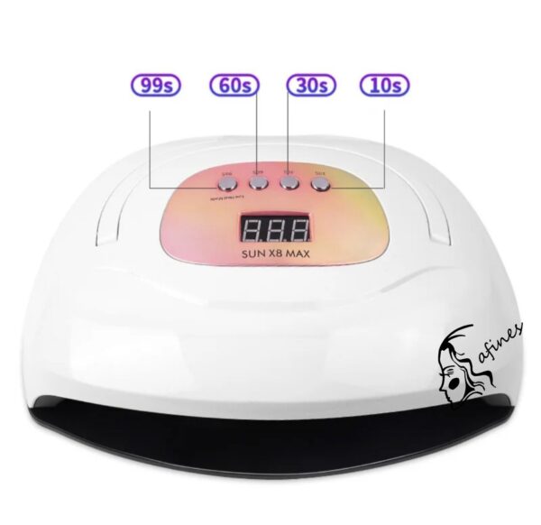 CABINA UV/LED SUNX8 MAX 72W AF50462 - Image 2