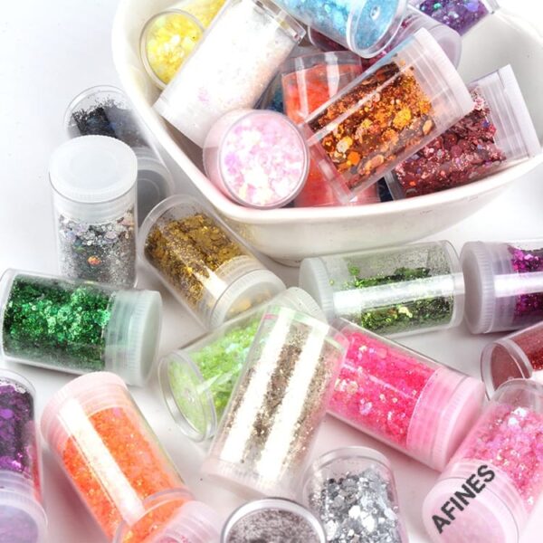 SCAMA CON GLITTER (12 PCS) AF50504 - Image 3