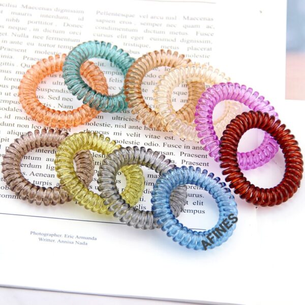 GOMITAS DE PLASTICO VARIOS COLORES (100 PCS) AF039 - Image 4