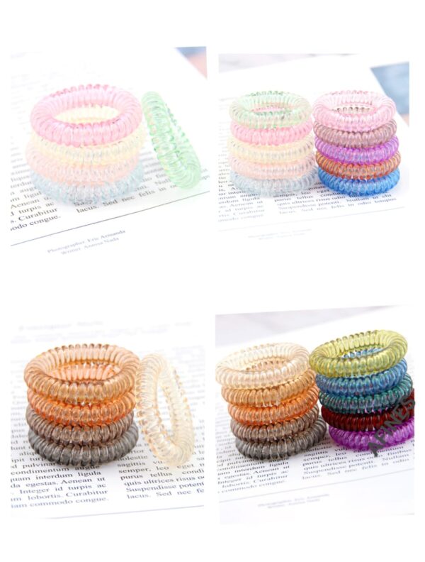 GOMITAS DE PLASTICO VARIOS COLORES (100 PCS) AF039 - Image 5