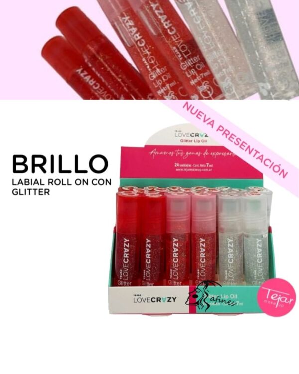 LABIAL CON GLITTER TEJAR 88445