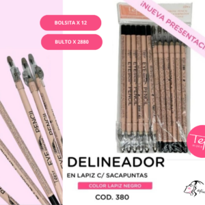 LAPIZ DELINEADOR C/SACAPUNTAS (12 PCS) TEJAR 86588