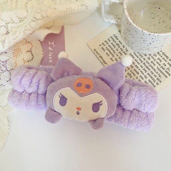 VINCHA PELUCHE KAWAII P/MAQUILLAJE AF51155 - Image 3
