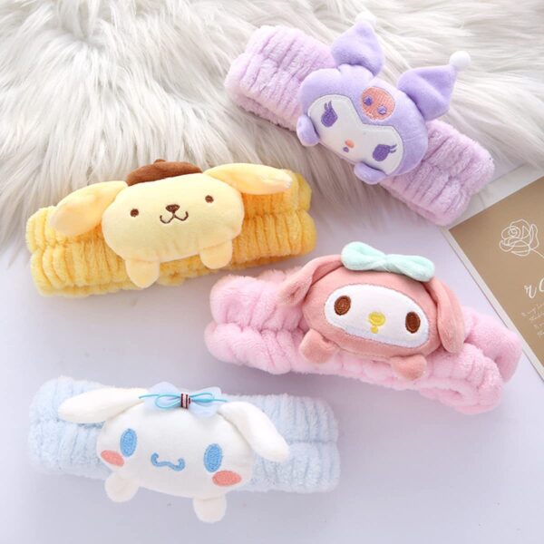 VINCHA PELUCHE KAWAII P/MAQUILLAJE AF51155