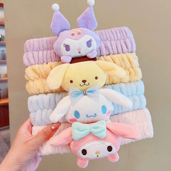 VINCHA PELUCHE KAWAII P/MAQUILLAJE AF51155 - Image 7