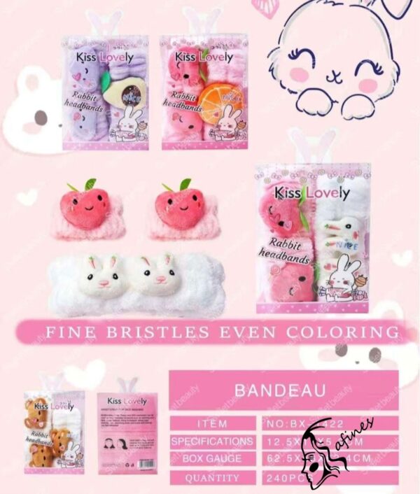 KIT DE VINCHA+MUÑEQUERASAF51440