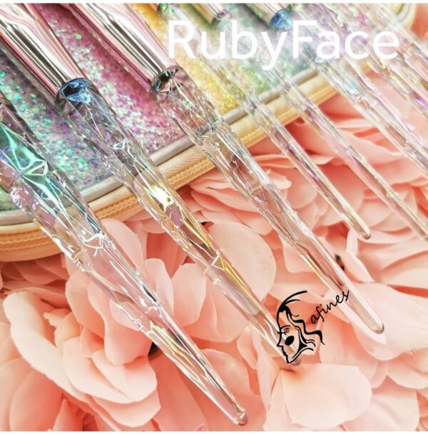 SET DE BROCHAS (10PC) C/STUCHE RUBYFACE AF51423 - Image 8