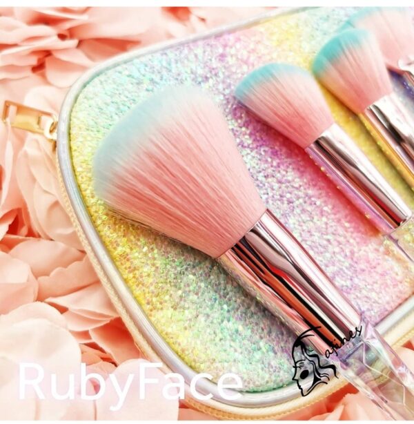 SET DE BROCHAS (10PC) C/STUCHE RUBYFACE AF51423 - Image 7