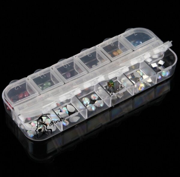 ORGANIZADOR DE 12 DIVISIONES P/STRASS AF50871/12344 - Image 8