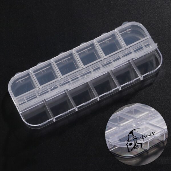 ORGANIZADOR DE 12 DIVISIONES P/STRASS AF50871/12344