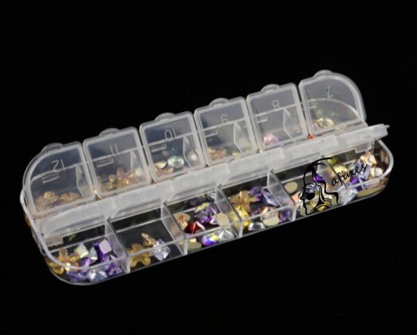 ORGANIZADOR DE 12 DIVISIONES P/STRASS AF50871/12344 - Image 7