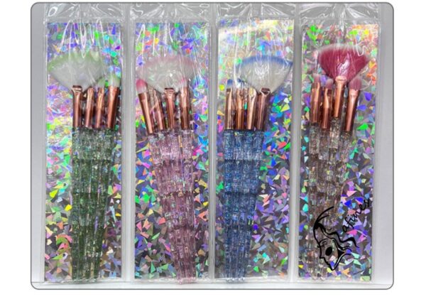 SET DE BROCHAS(4PC) C/GLITTER 03218