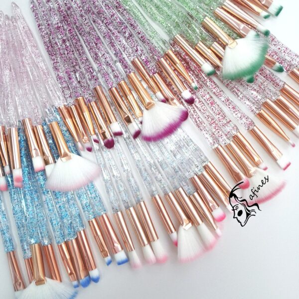 SET DE BROCHAS(10PC) C/GLITTER 03232 - Image 2