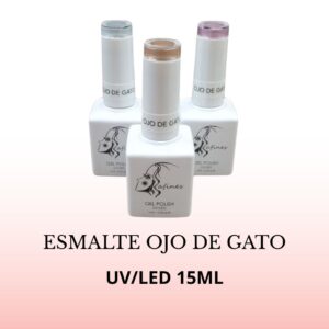 ESMALTE  GEL POLISH OJO DE GATO AFINES 15 ML