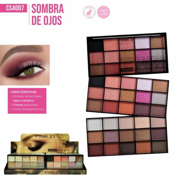 SOMBRAS (15C) PINK21 CS4007