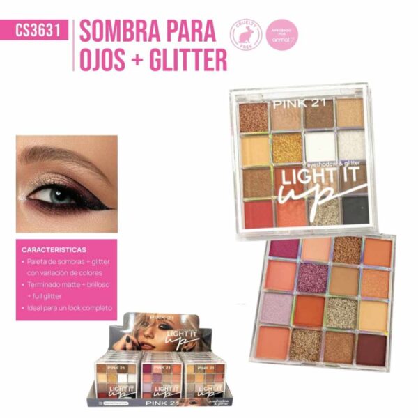 SOMBRAS (16C) PINK21 CS3631