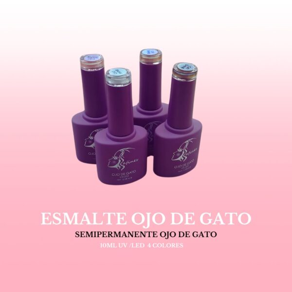 ESMALTE  GEL POLISH OJO DE GATO AFINES 10ML