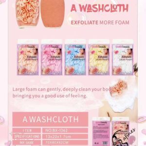GUANTES EXFOLIANTE C/ESPONJA AF51438