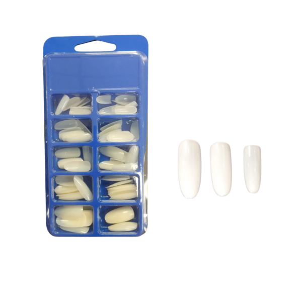 UÑAS TIPS OVAL(100PCS)  AF51174