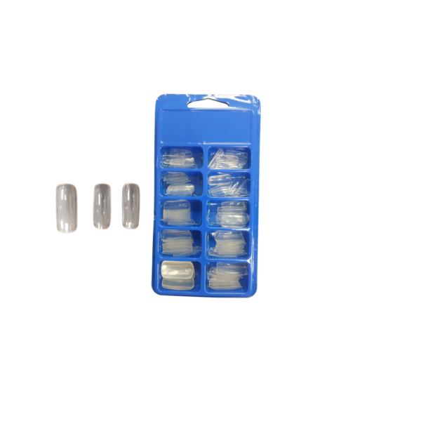 UÑAS TIPS CUADRADAS (100PCS) AF51176 - Image 2