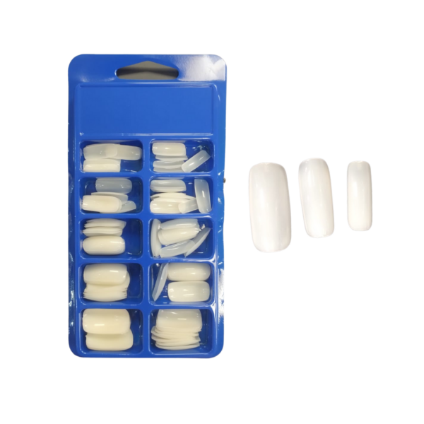 UÑAS TIPS CUADRADAS (100PCS) AF51176
