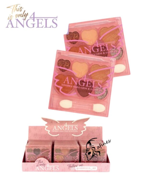 SOMBRAS C/GLITTER 4ANGELS 68534