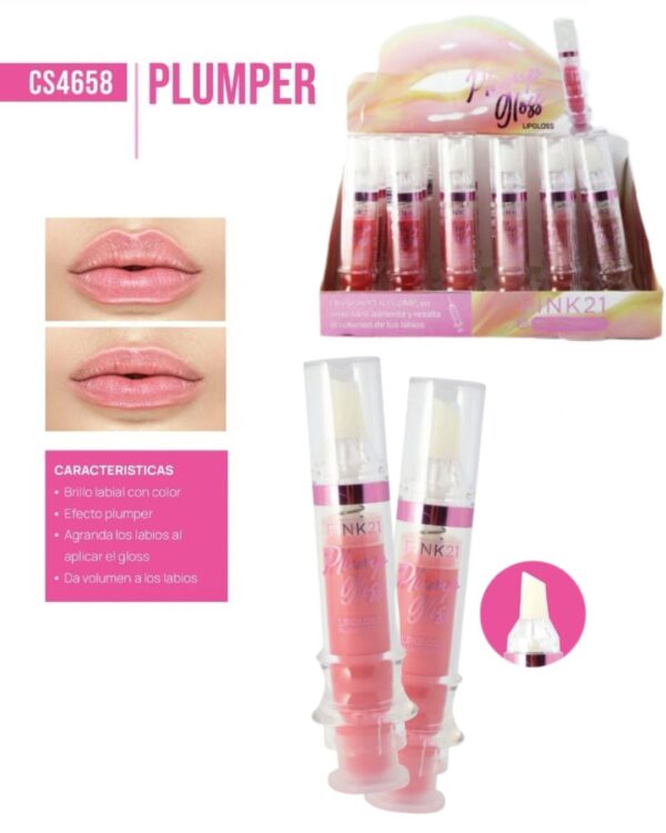 LIP GLOSS VOLUMINAZADOR PINK21 CS4658