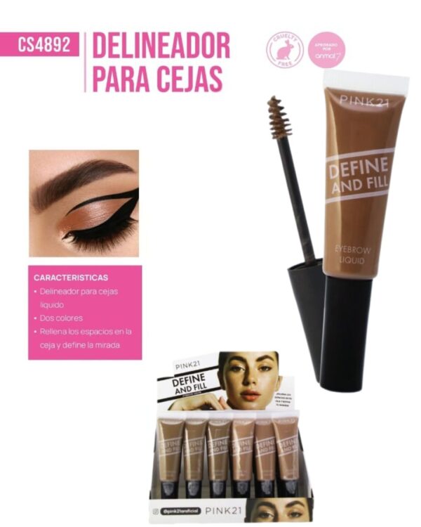 DELINEADOR DE CEJAS PINK21 CS4892