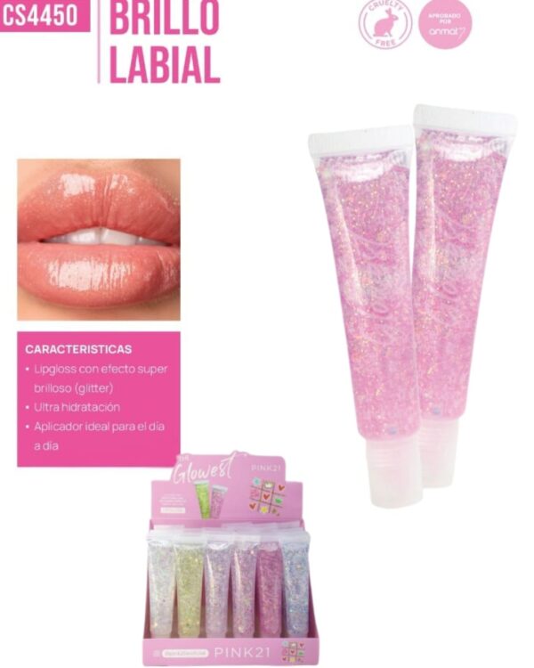 LIP GLOSS C/GLITTER CS4460