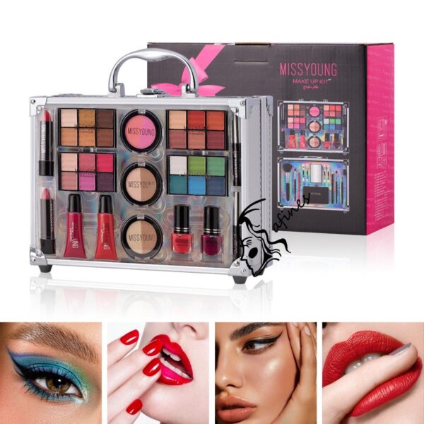 MALETÍN DE ACRÍLICO CON MAQUILLAJE GM23402