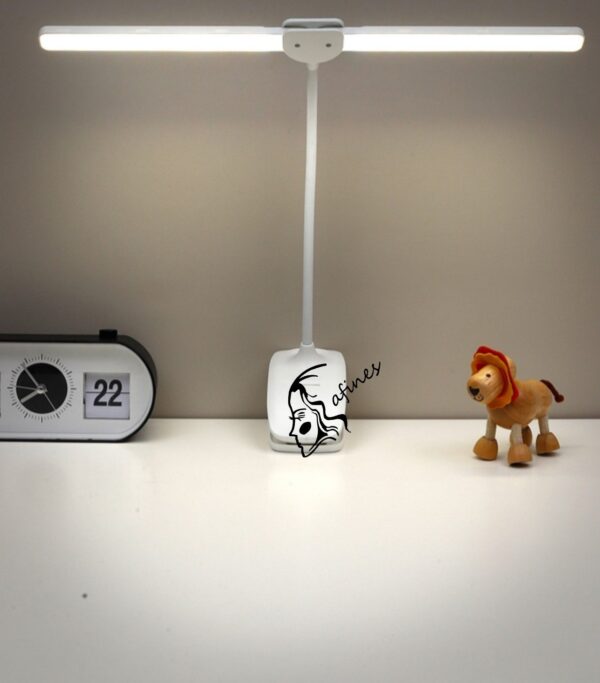 LÁMPARA LED DOBLE CABEZA C/CLIP RECARGABLE USB AF51479 - Image 9