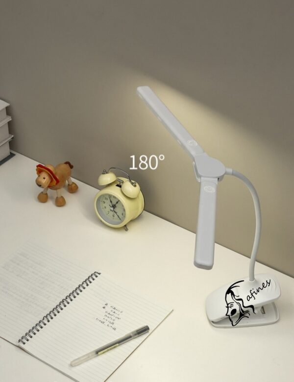 LÁMPARA LED DOBLE CABEZA C/CLIP RECARGABLE USB AF51479 - Image 8