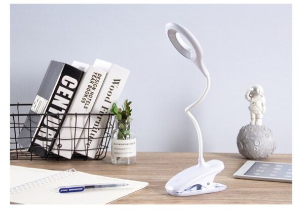 LÁMPARA LED DE ESCRITORIO C/CLIP RECARGABLE USB AF51477 - Image 6