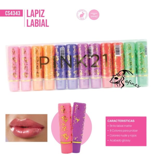 LABIAL MAGICO PINK21 (12PCS) CS4343