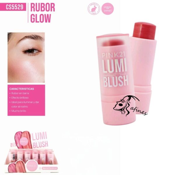 RUBOR GLOW EN BARRA PINK21 CS5529