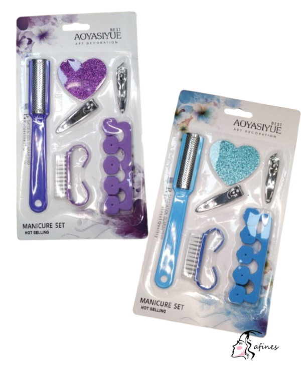 SET DE MANICURÍA EN BLISTER （6PC） AF50428