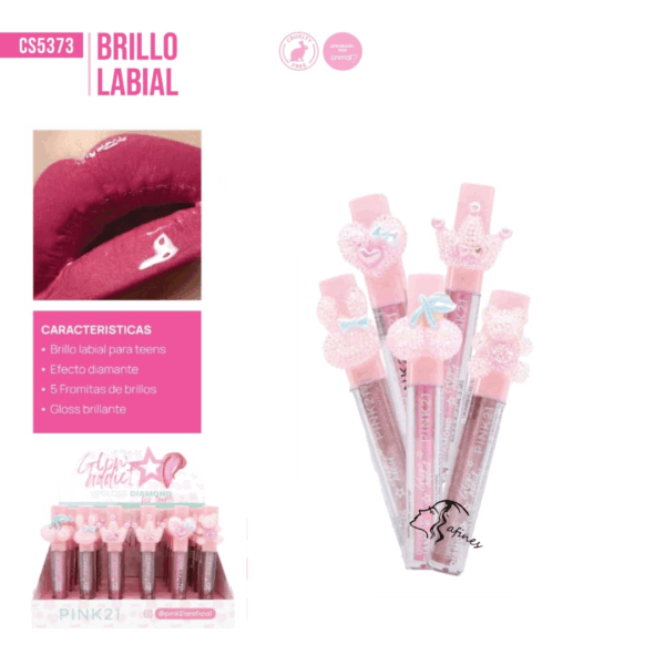 LABIAL GLOSS PINK21 CS5373
