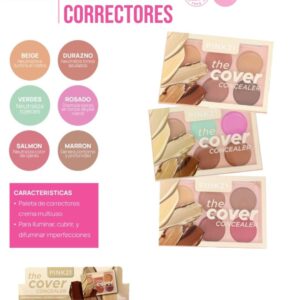 PALETA DE CORRECTORES (6C) PINK21 9715