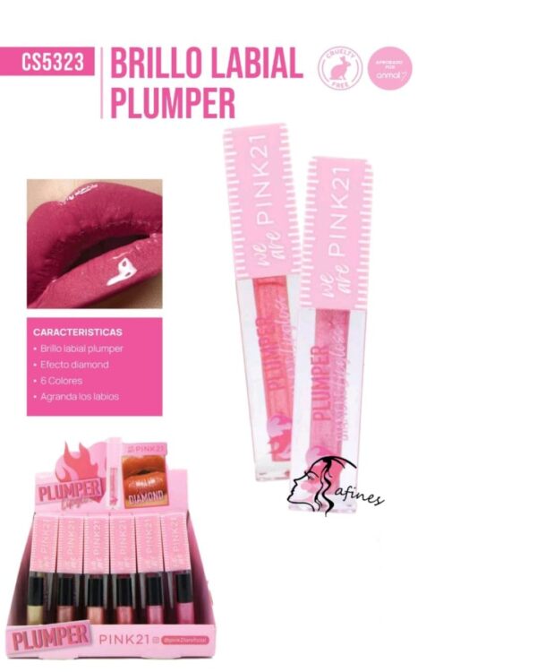 VOLUMINIZADOR GLOSS PINK21 CS5323
