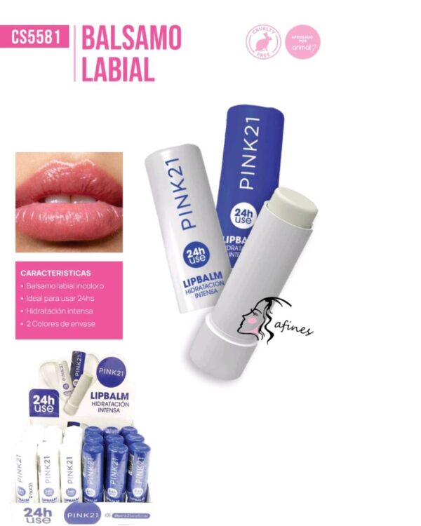 LIPBALM PINK21 CS5581