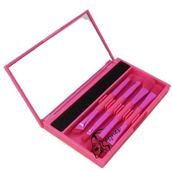 SET DE BROCHAS（4PC）C/ESPEJO AF51424 - Image 4