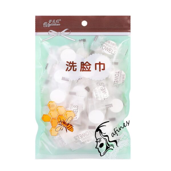 TOALLA COMPRIMIDA FACIAL P/VIAJE (50PC)AF51457