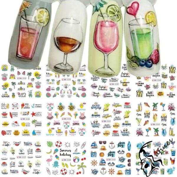 STICKER AL AGUA 08100-B