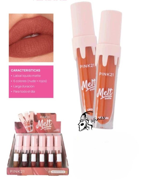 LABIAL LIQUIDO MATTE PINK21 CS4757